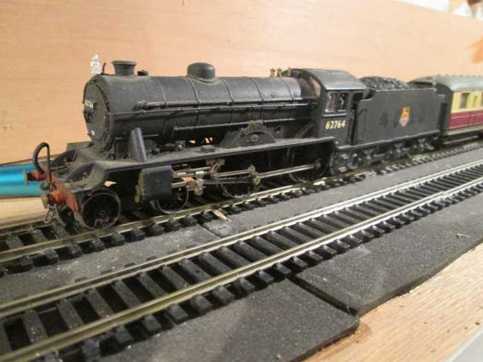 Here's 'The Garth' again in charge of her two-coach stopping train (single lamp atop the smokebox
