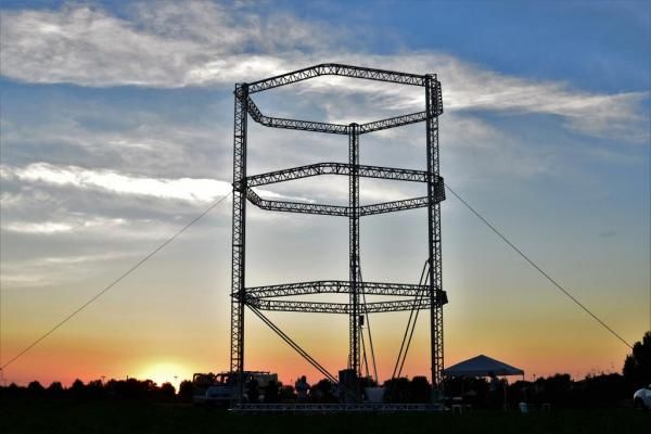 Italian company WASP (World’s Advanced Saving Project) has revealed what it claims is the largest 3D printer in the world. Standing 12m tall, BigDelta has been designed to build low-cost disaster-relief huts out of clay.