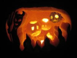 It's hot in here! This year's personal fav. As seen on http://www.squidoo.com/awesome-jack-o-lanterns (click the link below)