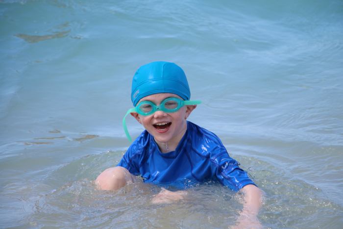 Our son has a waterproof cochlear implant processor (the Neptune by Advanced Bionics). All three cochlear implant companies offer waterproofing solutions for their processors.