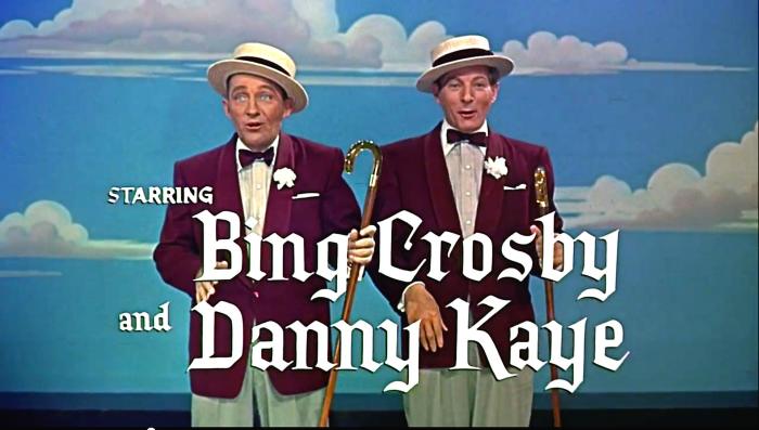 Bing Crosby and Danny Kaye in "White Christmas"