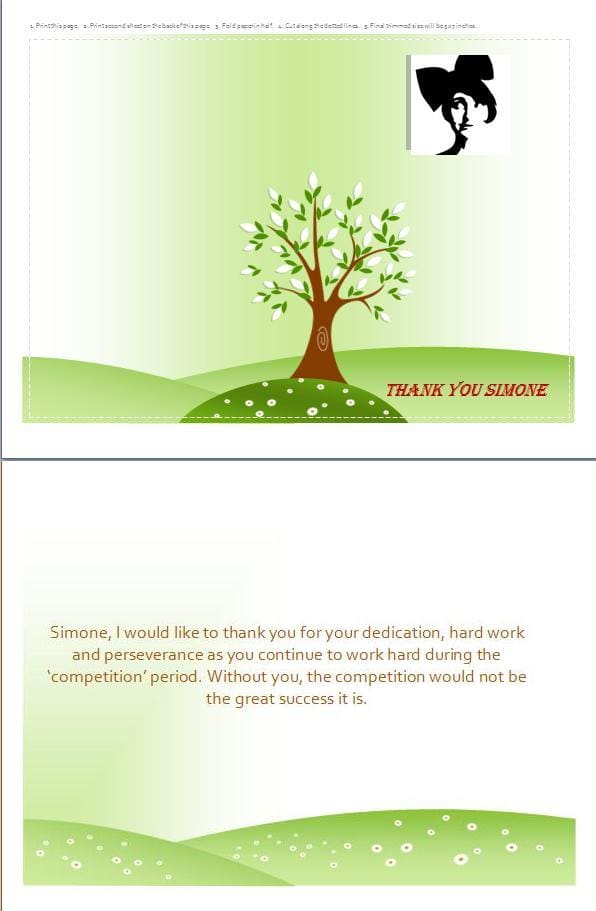 How to Make Cards on Microsoft Word - HubPages