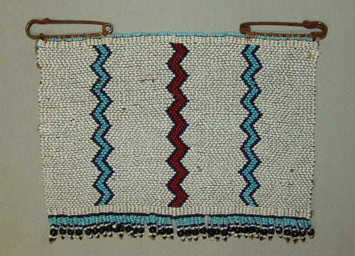 Xhosa . This is called "Ithumbu" Xhosa Bead Blanket Pin or Cloak Pin- This beaded pin is referred to as a "Love Letter", is large and is considered a bead panel