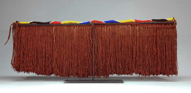 Often, the most ornate "thetanas" were as part of an elaborate ensemble by newly initiated Basotho women