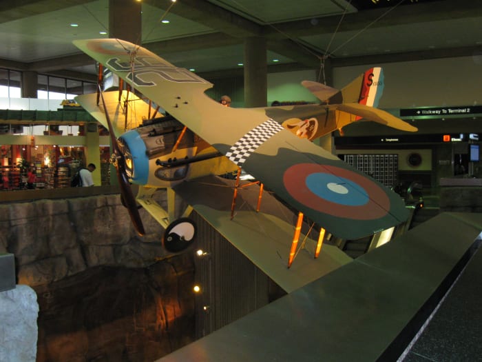 World War I SPAD XIII Aircraft like the one flown by Frank Luke Jr - "Arizona's Balloon Buster"