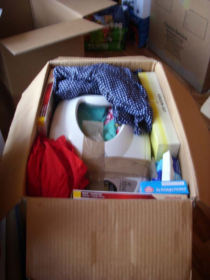 Packing the Balikbayan Box 