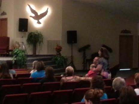 A church service is a vital source of encouragement and support for people who may be dealing with life and death decisions. Respectful behavior is essential.