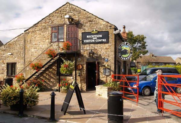 Theakston's Brewery visitor centre where I've visited several times along the way - just a short walk from the market place