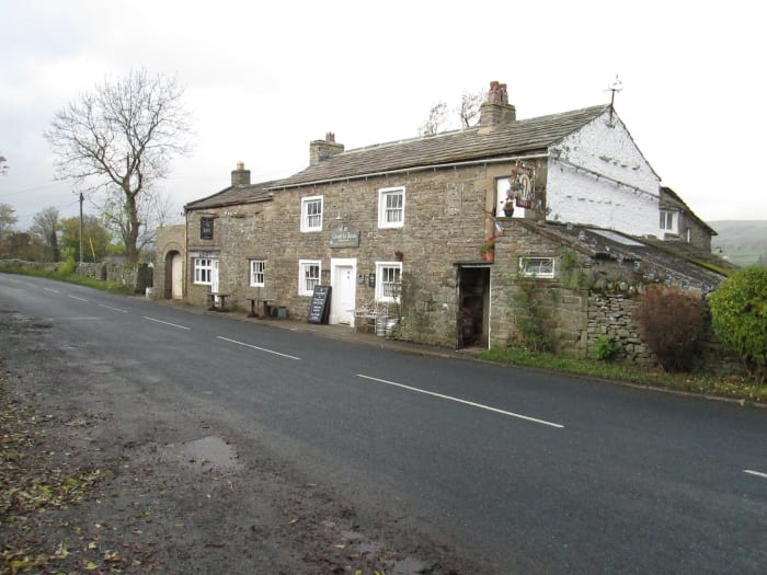 The Victoria Arms on the east side of Worton - the pub was closed when I took this picture on 4th November, 2015 - wherein you'll find a wealth of memorabilia and oddities on walls and ceiling