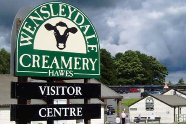 The Hawes Creamery on the road out to Gayle (and Ribblehead). See the town plan below