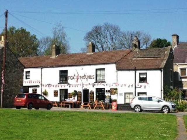 The Fox & Hounds on the green, West Burton - great for food and drink in a family run inn