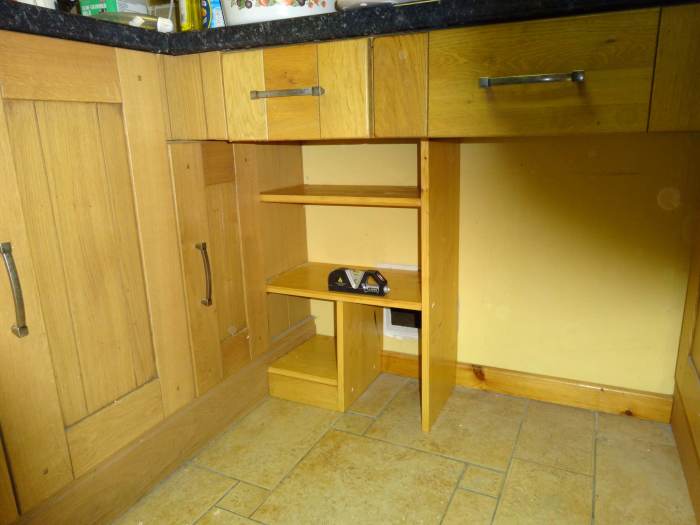 How To Make Space Saving Shelving Under an Open Kitchen Worktop HubPages