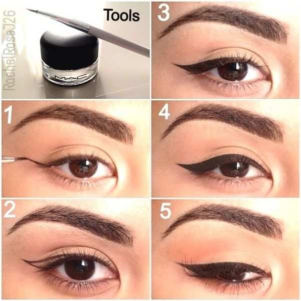 Simple winged eyeliner guide! HubPages