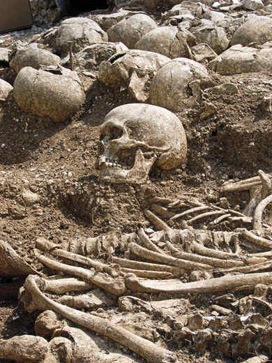 St Brice's Day, November 13th, AD 1002 proved to be Aethelred's undoing. Of the Danes in Oxford who were murdered by his men, one was Gunnhild - sister of Svein Haraldsson, 'Fork beard', king of Denmark