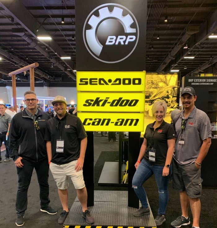 A new BRP dealer, D & P Performance after hearing the announcement of new electric concept vehicles.