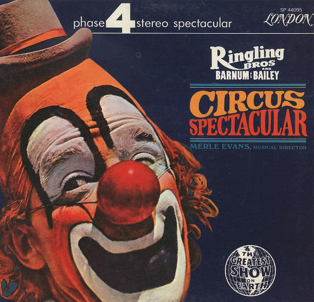 Ringling Bros. Barnum and Bailey "Circus Spectacular" London 4 Phase Records SP 44095 12" Vinyl Record