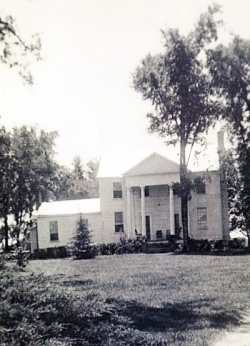 Photo Credit: An old photo of the Pickens House which stood right outside Pendleton where the Quattlebaums live-more information on this house below.