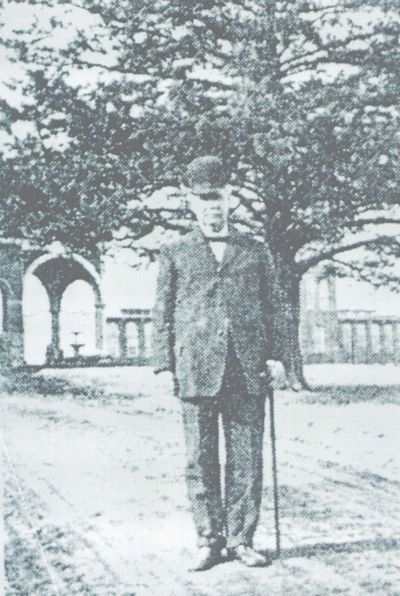 Dr. P.H.E. Sloan at Clemson College. He was the first paid employee of Clemson College. The memorial hangs in Tillman Hall.