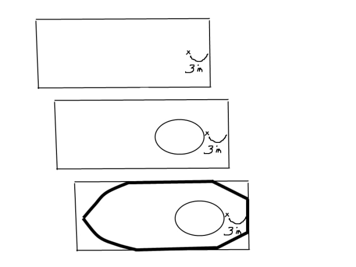 Imagine looking down at your cat stretched out on the floor. Cut a neck hole and tailor the size to fit your feline and your costume idea.