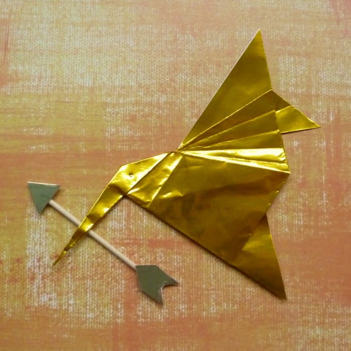 Hunger games origami paper folded projects resource page