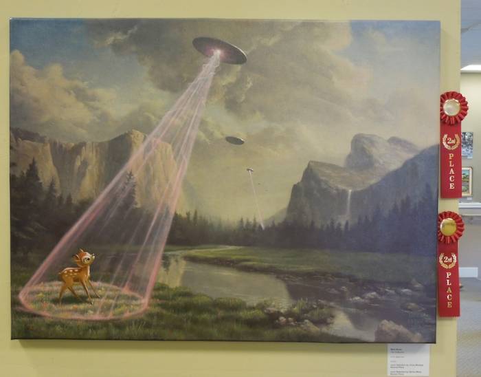 Red Ribbon, given by both jurors, "The Collectors" by Mark Bryan