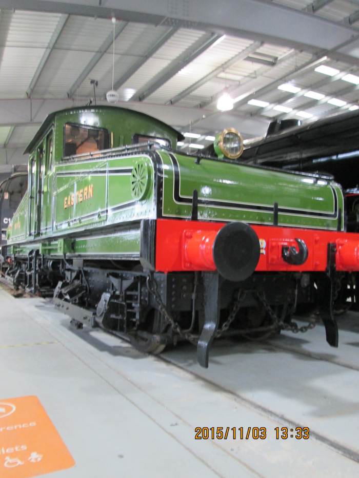 Class Electric 1, No.1 used to operate at Newcastle-upon-Tyne on the Redheugh Incline from the riverside to the main line station level. Two were built, one one preserved