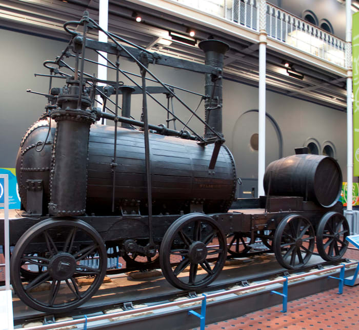 'Wylam Dilly', (pron. 'Willam') one of Timothy Hackworth's early locomotives built under contract