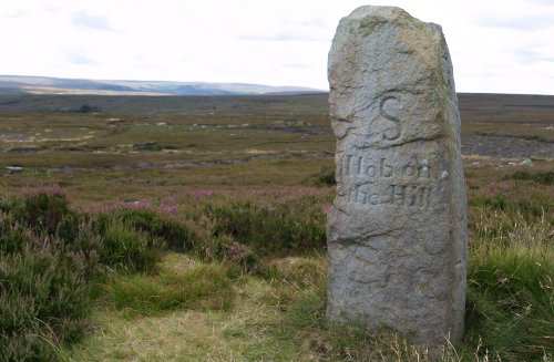 The 'Hob on the Hill' - associated with witchcraft and hobgoblins, hairy dwarves who lived in small moorland steadings and frolicked with the witches under the stars on Midsummer