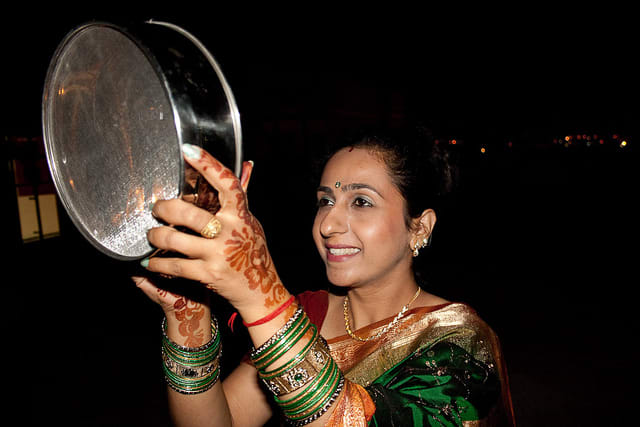 Observing the moon through a sieve