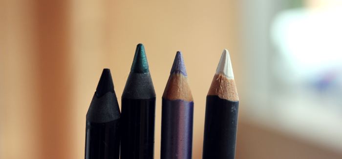 widely available nearly every cosmetic range will carry a variety of shades due to pencil eyeliners being the easiest to apply.