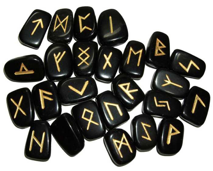 A set of runestones for use in divination