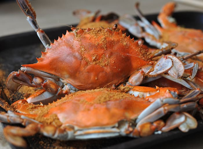 Maryland is most well known for its delicious blue crabs right from the Chesapeake Bay (among other food)