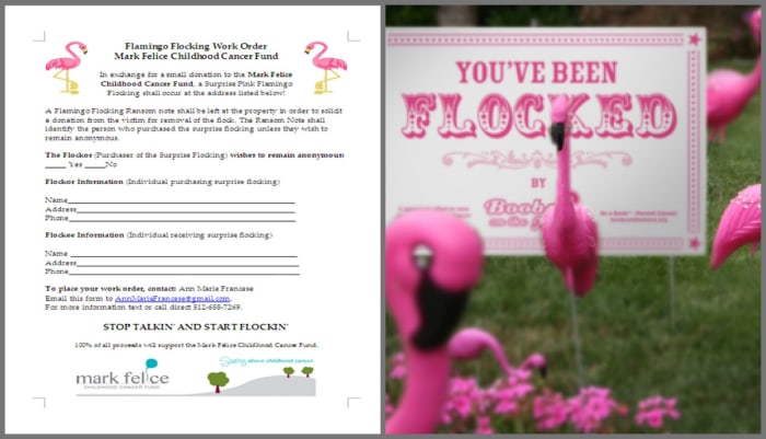 Volunteers in Austin, TX, are flocking to raise money for the Mark Felice Childhood Cancer Fund in the fight against childhood cancer.