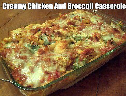 Here you have one of the most delicious chicken casseroles you will ever eat. Its called a Creamy Chicken And Broccoli Casserole and its delicious and inexpensive to make. Wow what a combination.