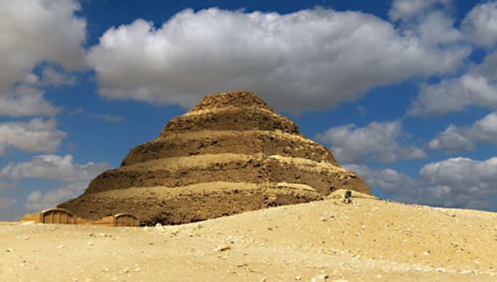 Anyone who travels to Cairo to see the 'Great Pyramids' of Giza should also take half a day to travel to Saqqara to see the oldest of all pyramids - the historic Step Pyramid of Djoser