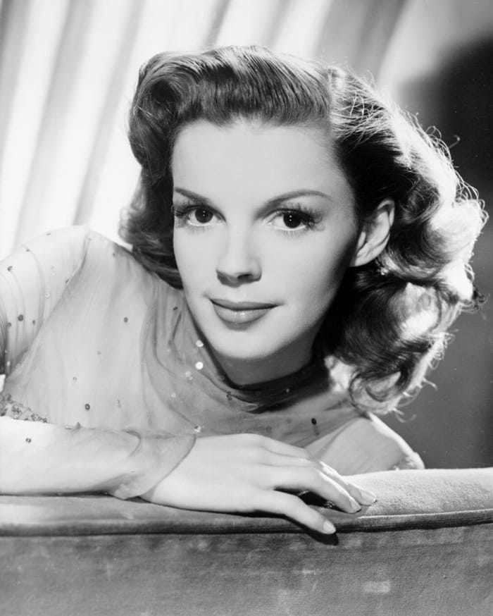 Judy Garland in a publicity still from "The Harvey Girls"
