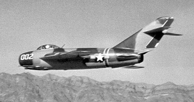 A MiG-17 as part of Project HAVE DRILL