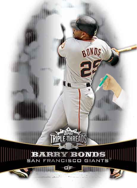 Barry Bonds always had to be careful making sudden movements as the weight of his head put him in constant danger of capsizing.