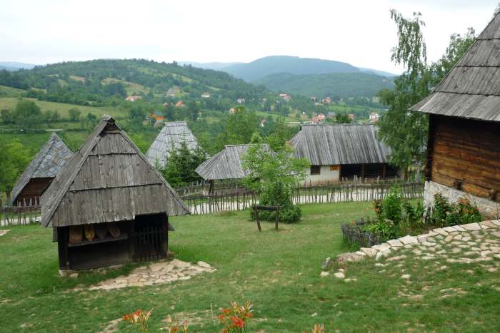 Old village in Sirogojno