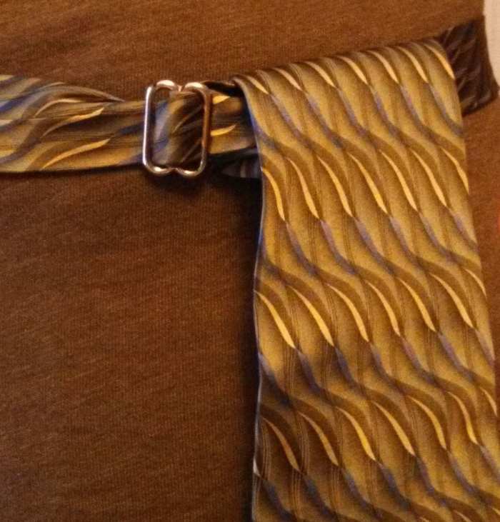 I created this triglide belt to go with a dress or tunic-style top. It is super easy to make! Just follow the steps in this Triglide Belt Tutorial.