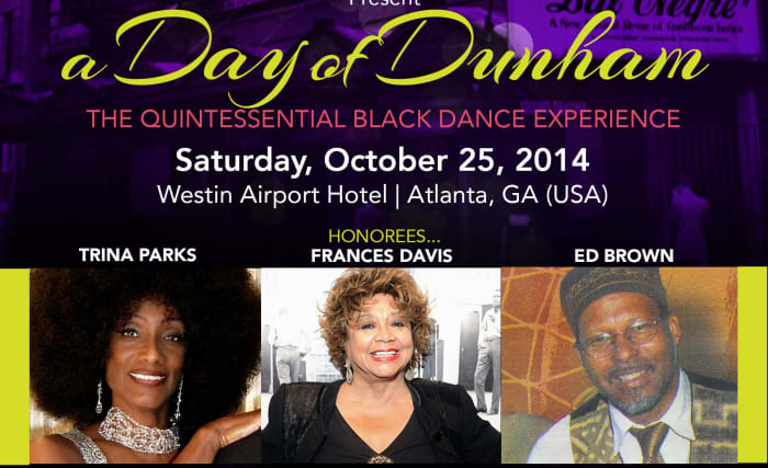Former Dunham students and now famed choreographers and performers themselves will be in Atlanta, GA. for this legacy celebration of Katherine Dunham.