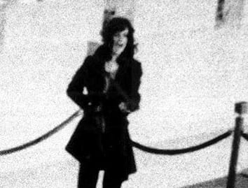 Patricia Hearst yelling out commands to bank customers held at gunpoint during a San Francisco bank robbery.