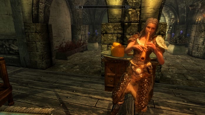 Opulent Outfits replaces clothing in Skyrim for mages, maids and merchants to a very high standard. Picture courtesy of Skyrim Nexus, Bethesda and Zenimax.