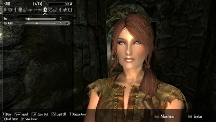 Mods give you far greater freedom and allow you to create beautiful and unique player characters. Picture courtesy of Skyrim Nexus, Bethesda and Zenimax.