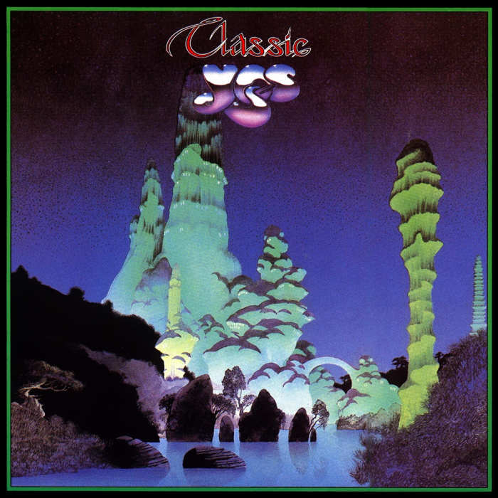 Yes "Classic Yes" Atlantic Records K 50842, SAM 141 12" LP Vinyl Record, UK Pressing (1981) Album Cover Art & Design by Roger Dean