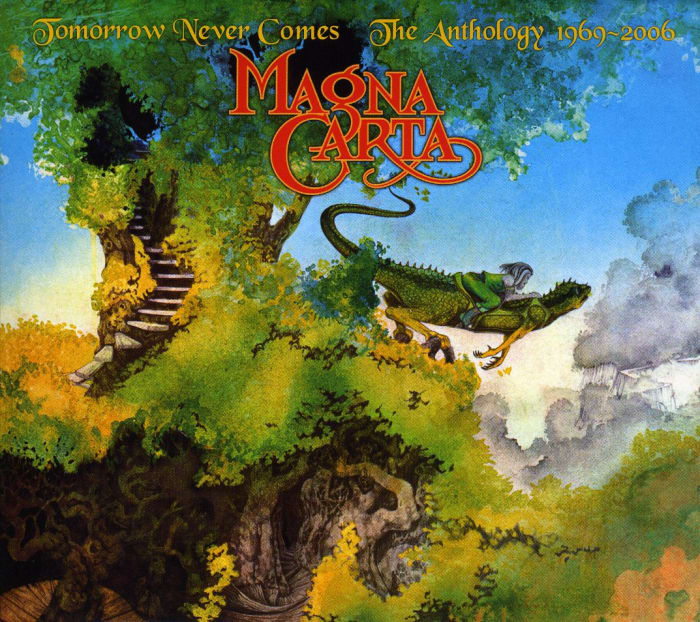 Magna Carte "Tomorrow Never Comes" Repertoire Records REPUK 1103 Compact Disc UK Pressing (2007) CD Album Cover Art & Design by Roger Dean