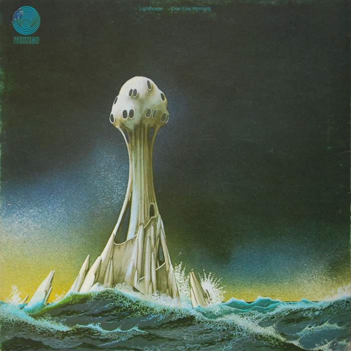 Lighthouse “One Fine Morning” Vertigo Records 6342 010 12" LP Vinyl Record, German Pressing (1971) Album Cover Art & Design by Roger Dean