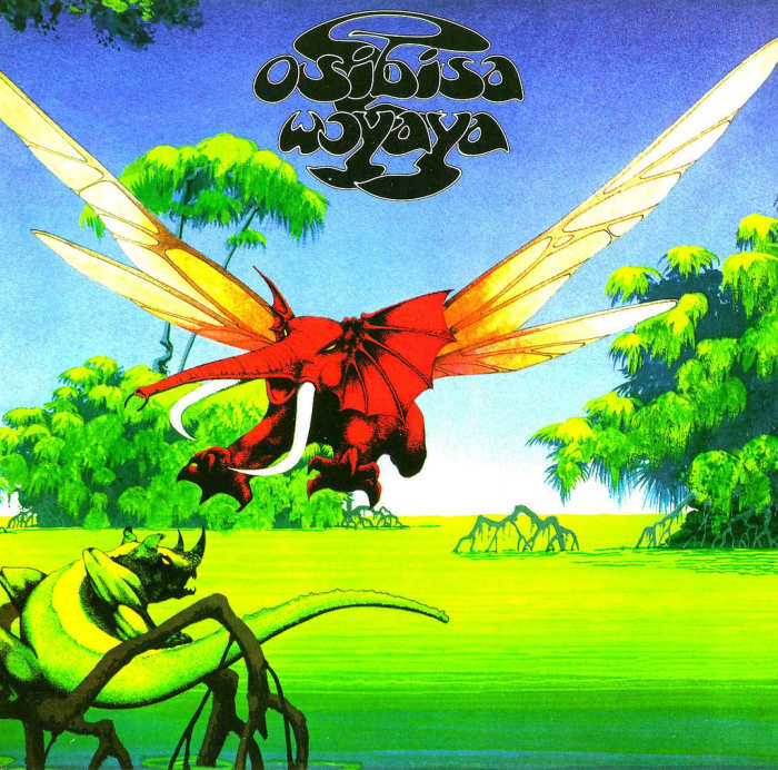 Osibisa "Woyaya" MCA Records MDKS 8005 12" LP Vinyl Record, UK Pressing (1971) Gatefold Album Cover Art by Roger Dean