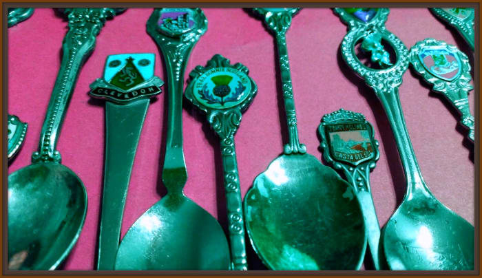 Each of these Souvenir Collector Spoons is a work of art. Beautifully hand crafted, and showing great pride in the location it is representing.
