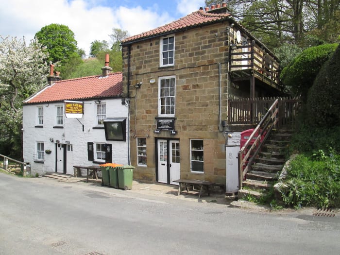 Incidental architecture: this is the Birch Hall Inn at Beck Hole, near Goathland on the NYMR. Field trips can be fun. I told you, didn't I